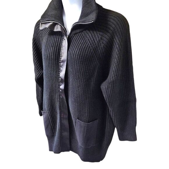 TORRID Plus Size Shaker Stich Thick Warm Cardigan Zip- Sweater/ Jacket - Picture 5 of 16